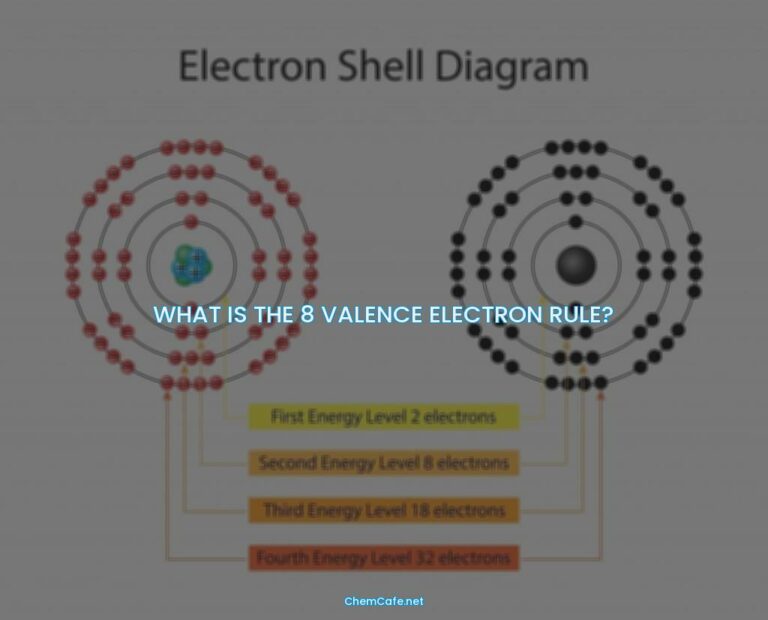What is the 8 valence electron rule?