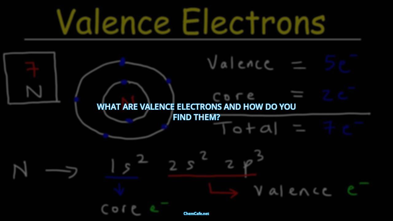 how do you find valence electrons?