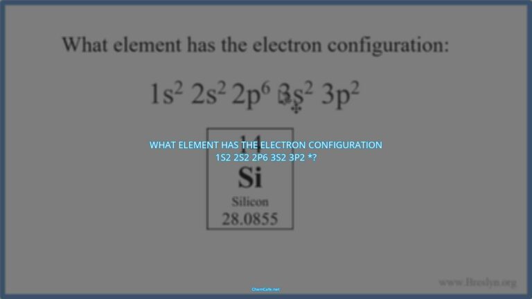 what element has the electron configuration 1s2 2s2 2p6 3s2 3p2 *?