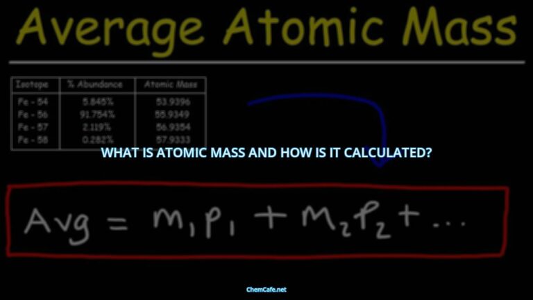 what is atomic mass and how do you calculate it?