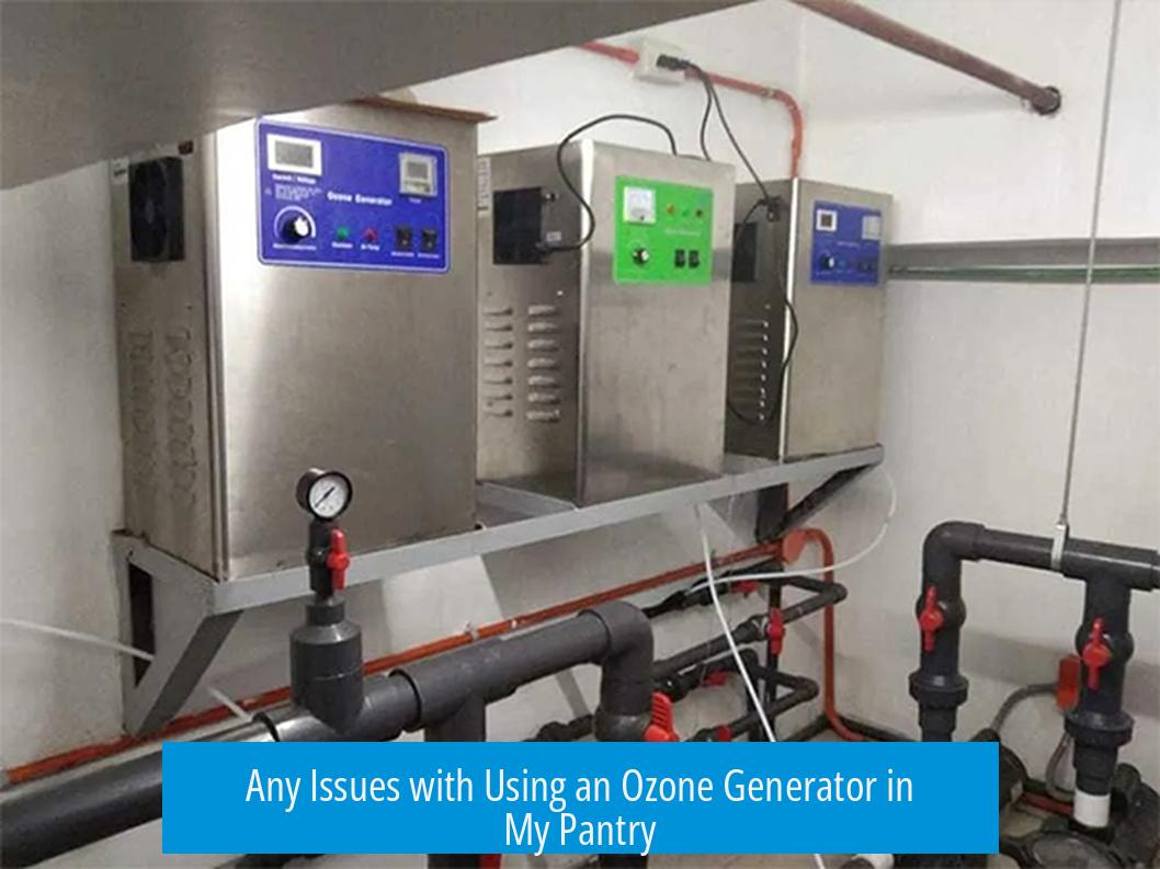 Any Issues with Using an Ozone Generator in My Pantry?