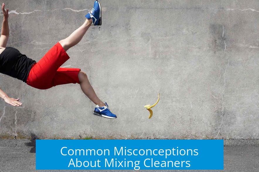 Common Misconceptions About Mixing Cleaners
