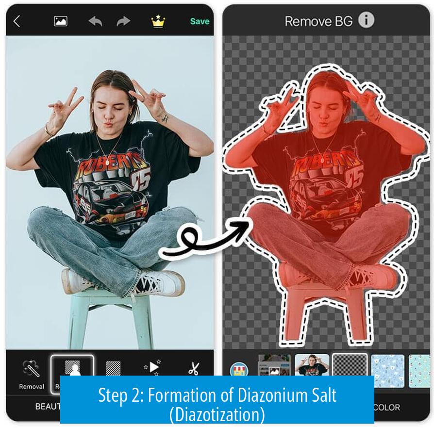 Step 2: Formation of Diazonium Salt (Diazotization)