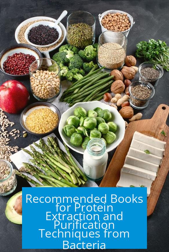 Recommended Books for Protein Extraction and Purification Techniques from Bacteria