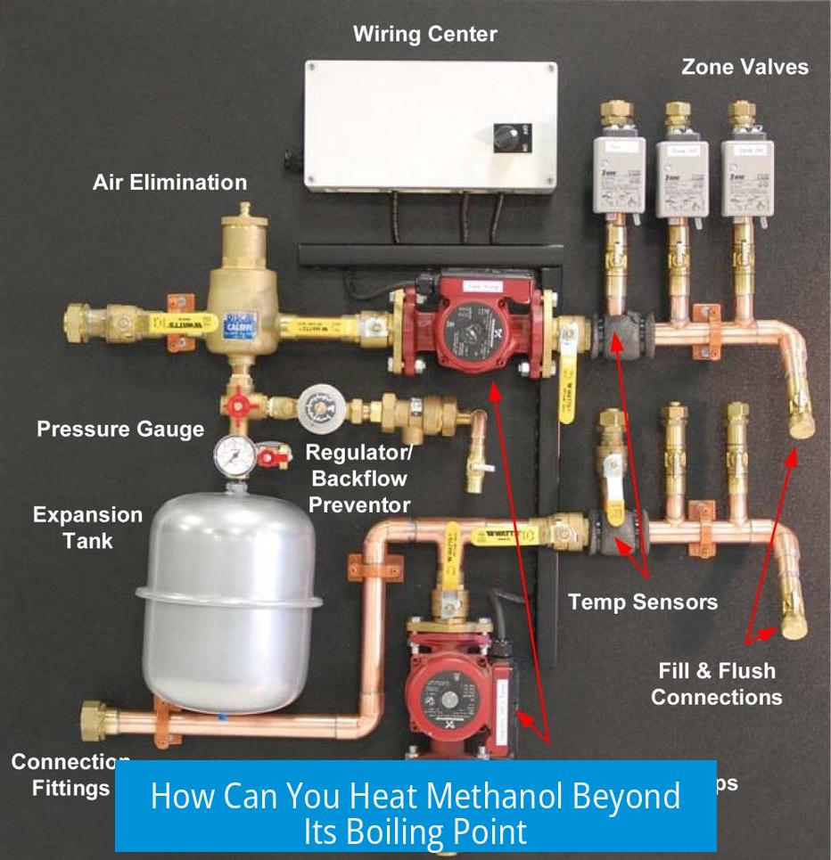 How Can You Heat Methanol Beyond Its Boiling Point?