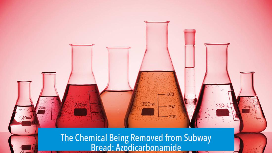 The Chemical Being Removed from Subway Bread: Azodicarbonamide