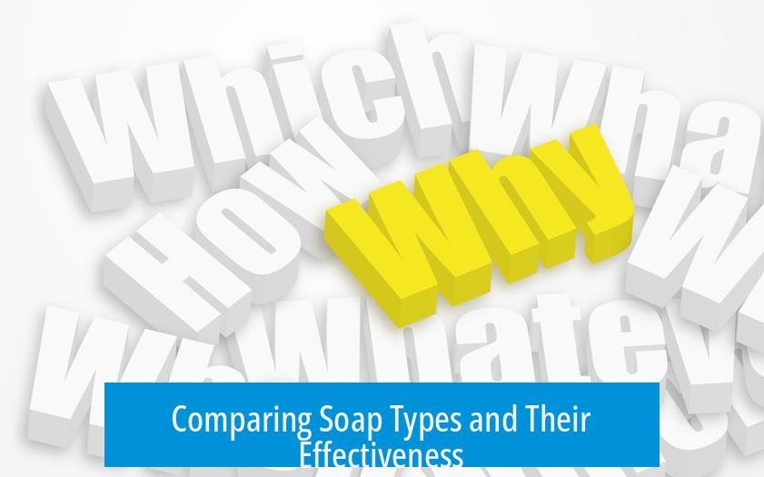 Comparing Soap Types and Their Effectiveness