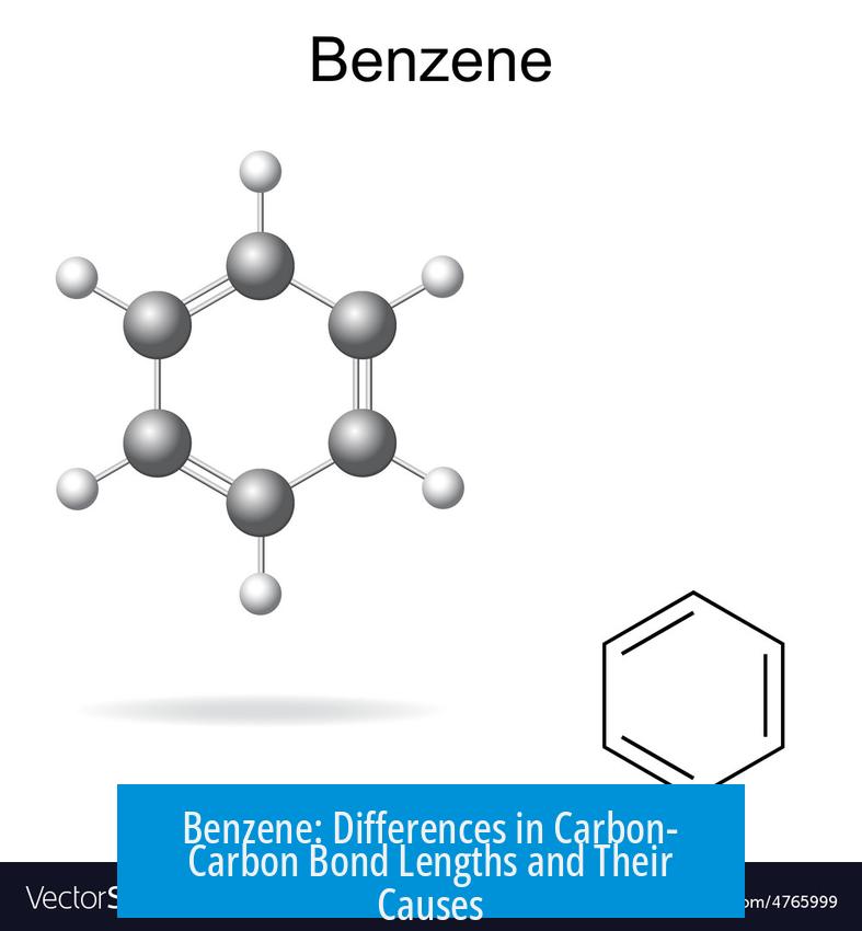 Benzene: Differences in Carbon-Carbon Bond Lengths and Their Causes