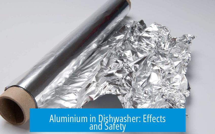 Aluminium in Dishwasher: Effects and Safety