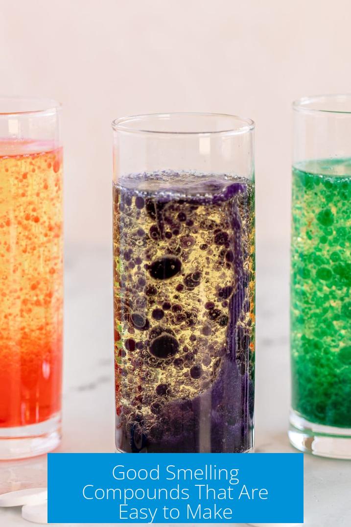 Good Smelling Compounds That Are Easy to Make