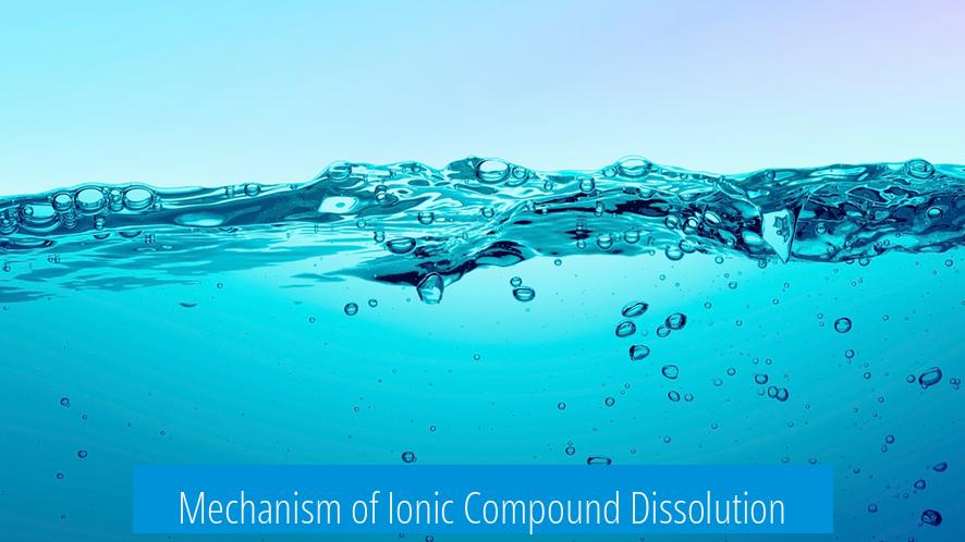 Mechanism of Ionic Compound Dissolution