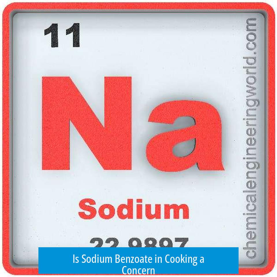 Is Sodium Benzoate in Cooking a Concern?