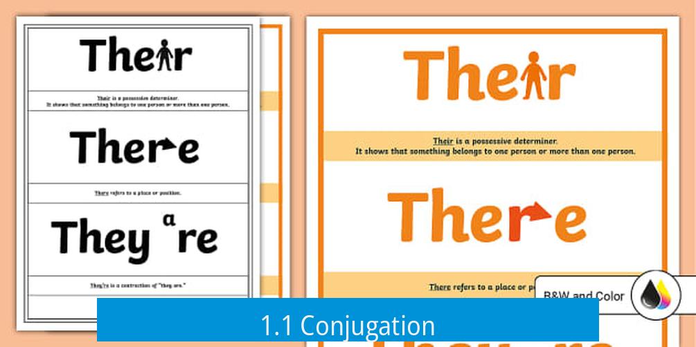 1.1 Conjugation