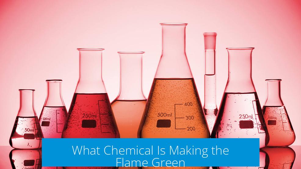 What Chemical Is Making the Flame Green?