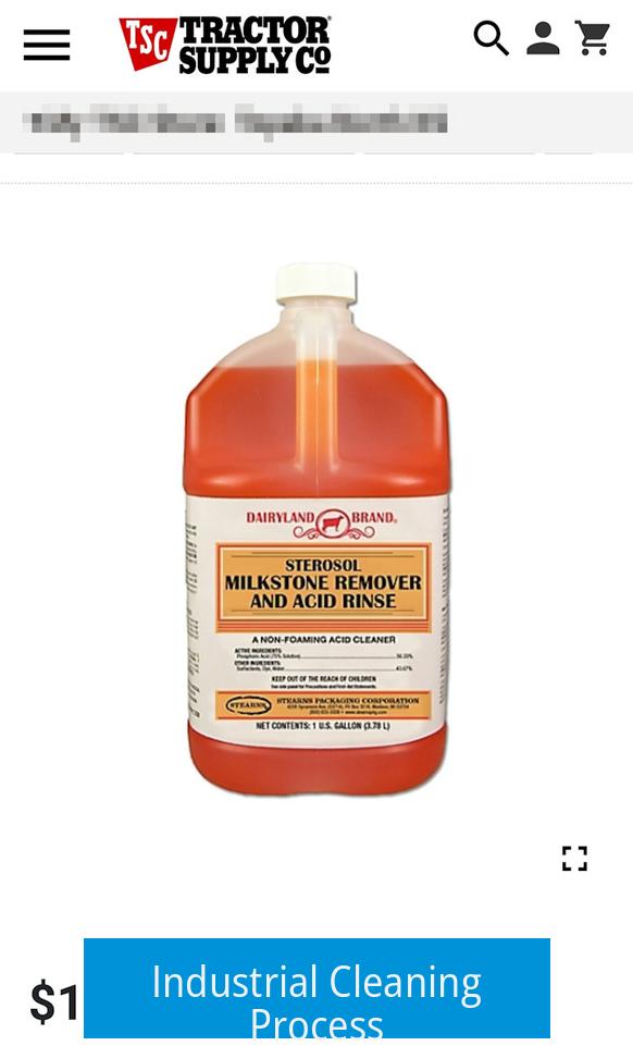 Industrial Cleaning Process