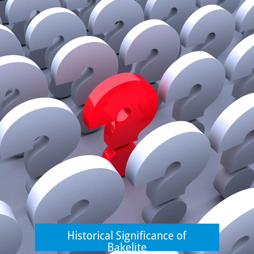 Historical Significance of Bakelite