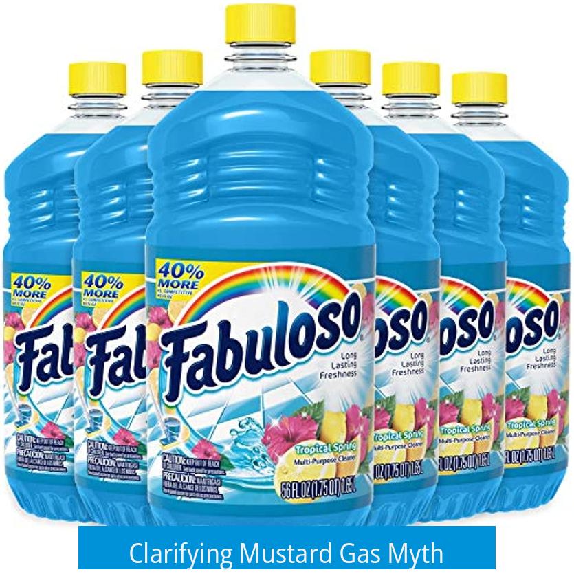 Clarifying Mustard Gas Myth
