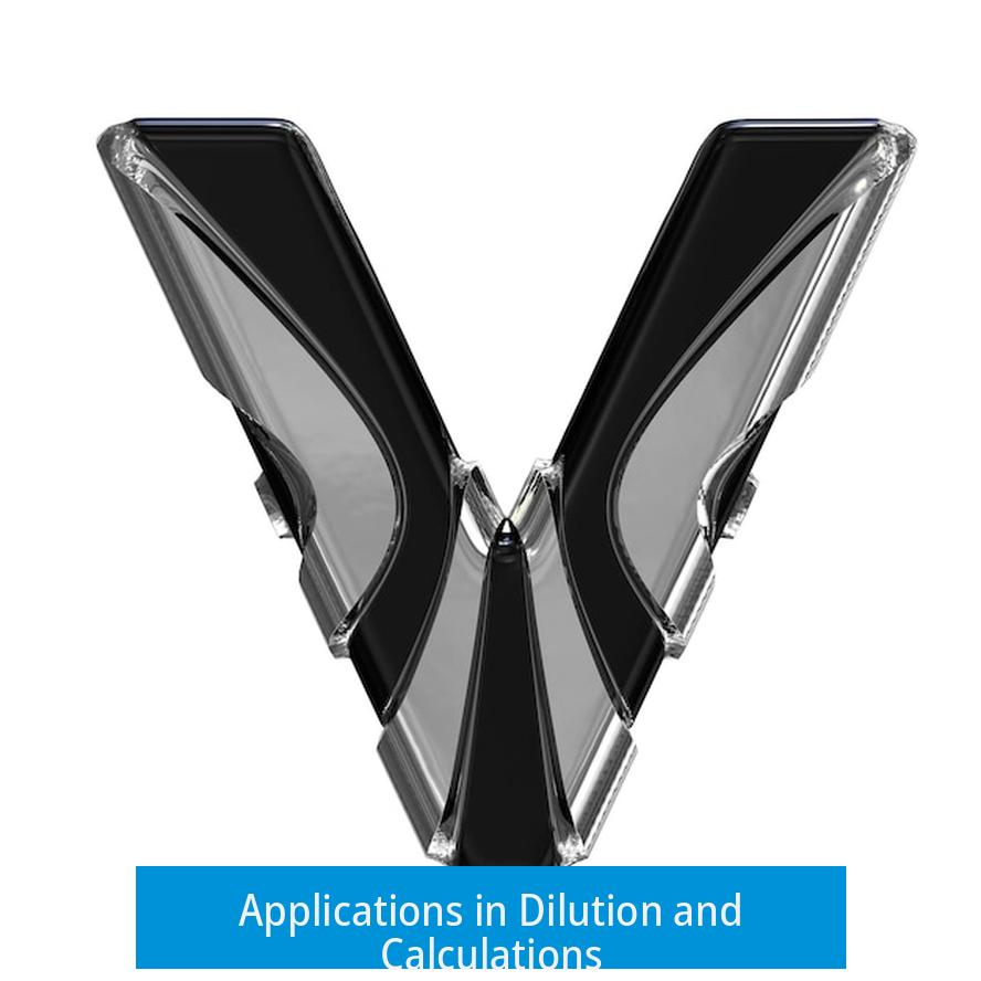 Applications in Dilution and Calculations