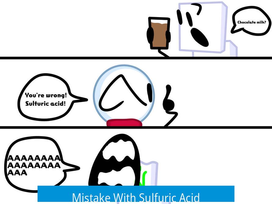 Mistake With Sulfuric Acid