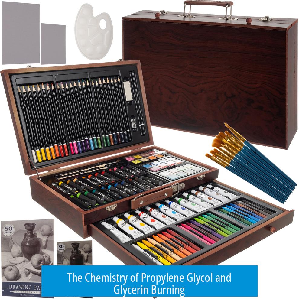 The Chemistry of Propylene Glycol and Glycerin Burning