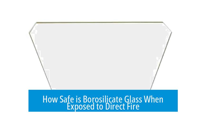 How Safe is Borosilicate Glass When Exposed to Direct Fire?