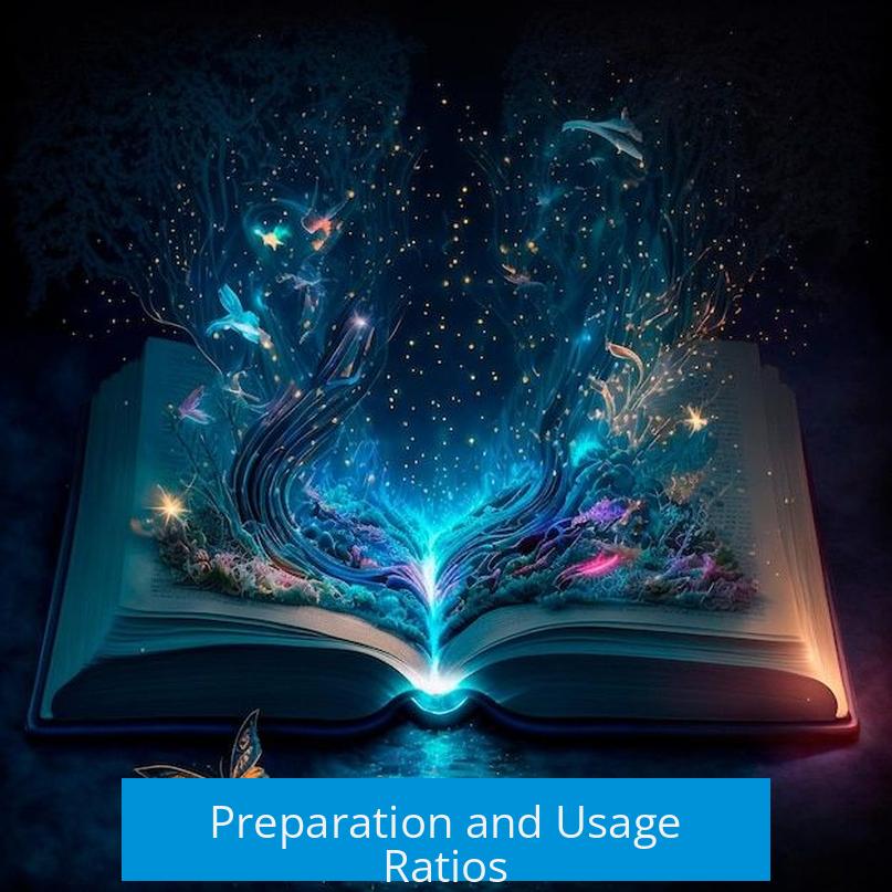 Preparation and Usage Ratios