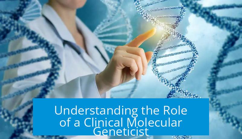 Understanding the Role of a Clinical Molecular Geneticist