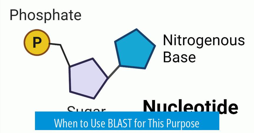 When to Use BLAST for This Purpose