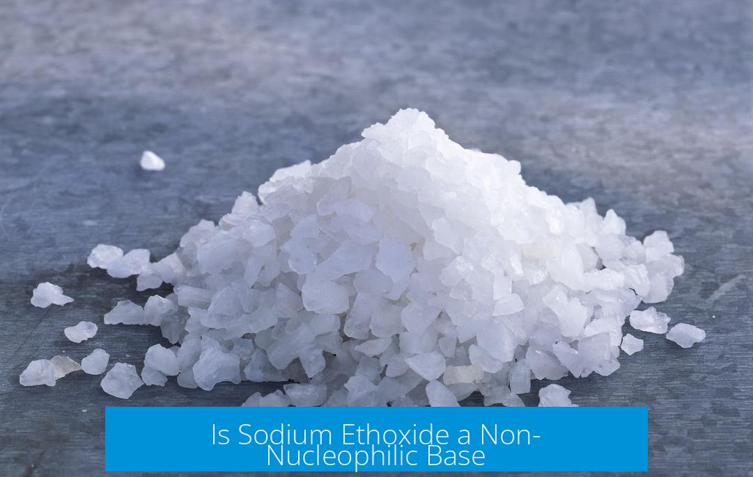 Is Sodium Ethoxide a Non-Nucleophilic Base?