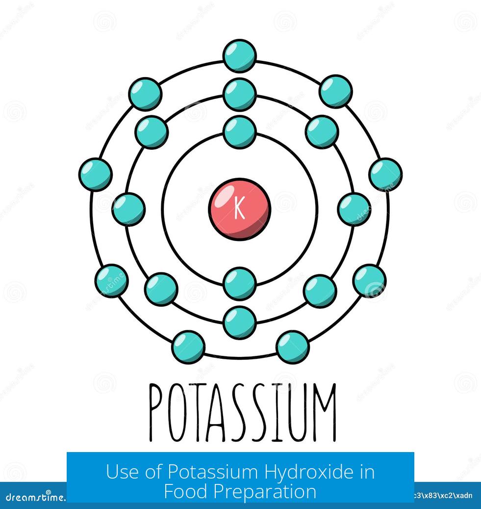 Use of Potassium Hydroxide in Food Preparation
