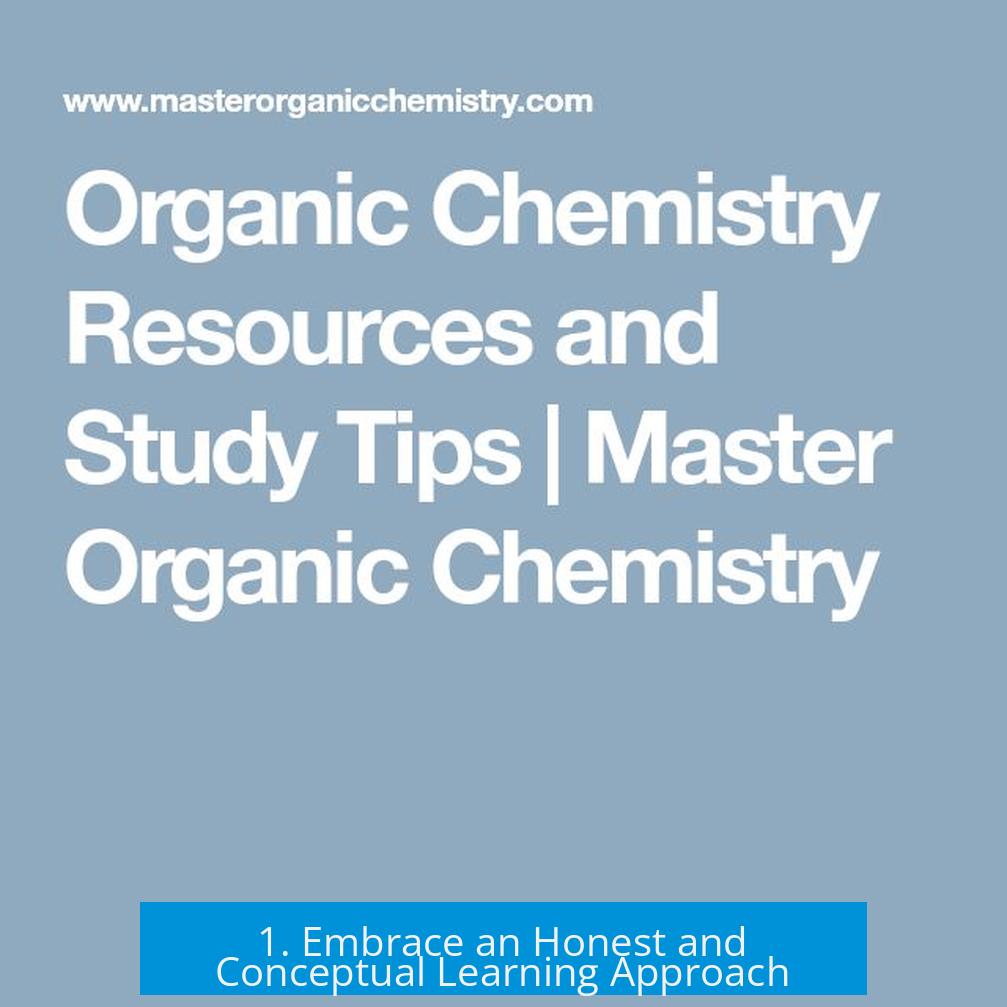 1. Embrace an Honest and Conceptual Learning Approach