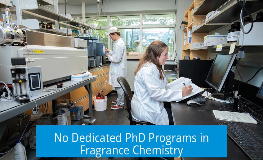 No Dedicated PhD Programs in Fragrance Chemistry