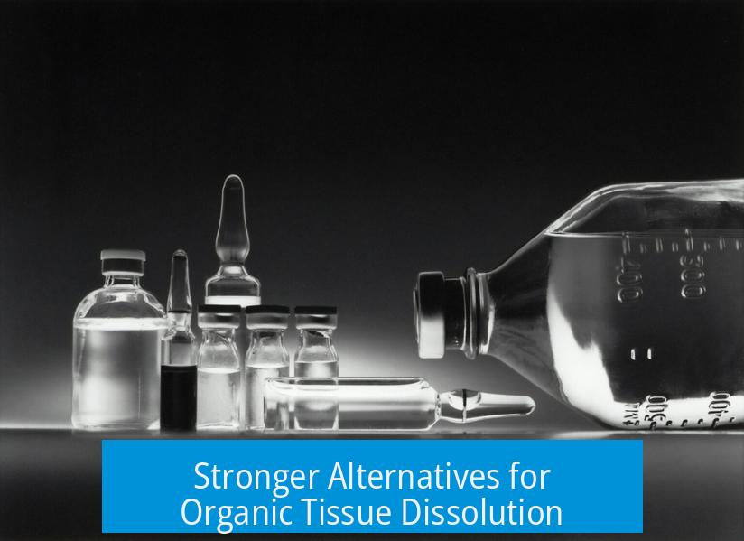 Stronger Alternatives for Organic Tissue Dissolution