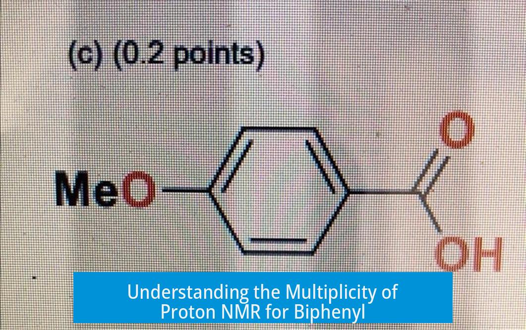 Understanding the Multiplicity of Proton NMR for Biphenyl