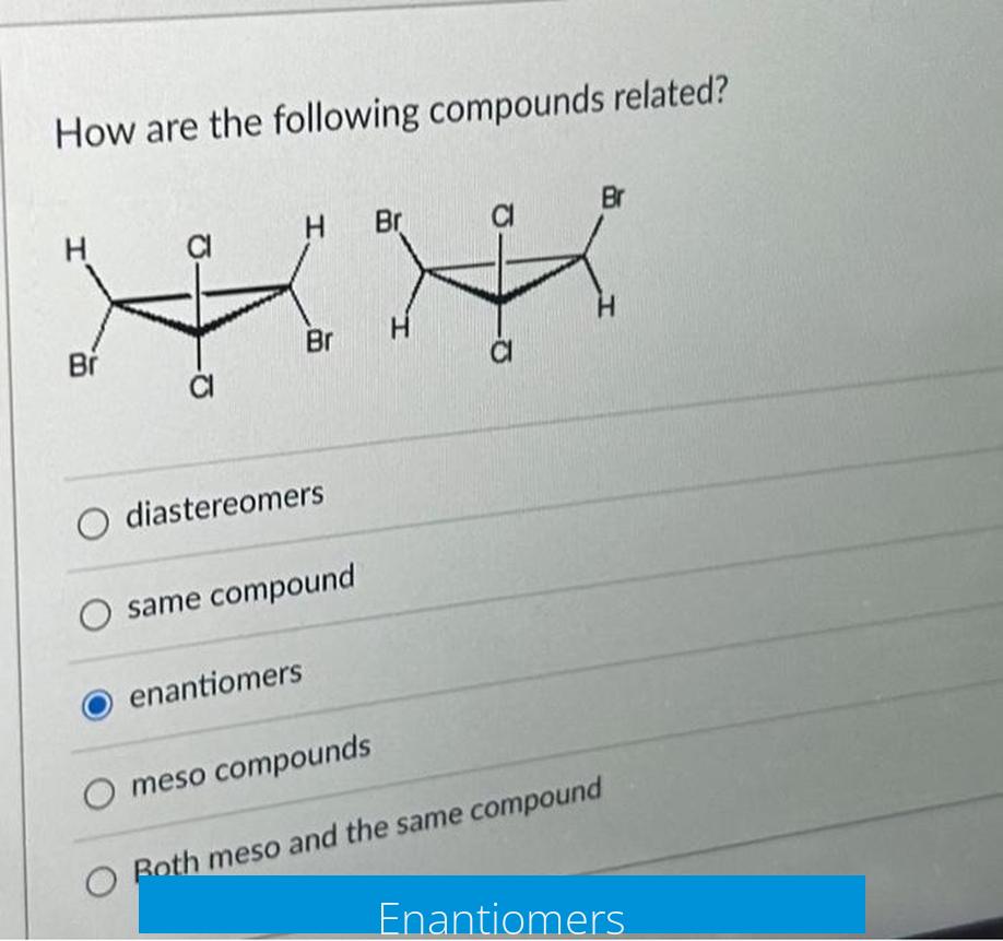 Enantiomers