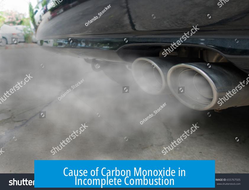 Cause of Carbon Monoxide in Incomplete Combustion