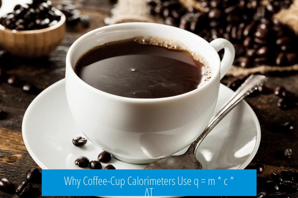 Why Coffee-Cup Calorimeters Use q = m * c * ΔT