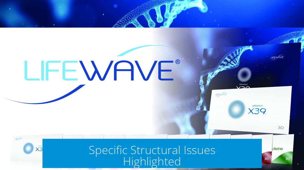 Specific Structural Issues Highlighted