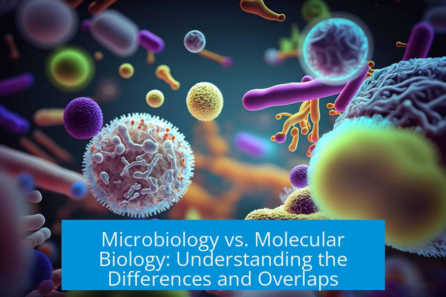 Microbiology vs. Molecular Biology: Understanding the Differences and Overlaps