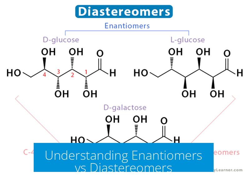Understanding Enantiomers vs Diastereomers
