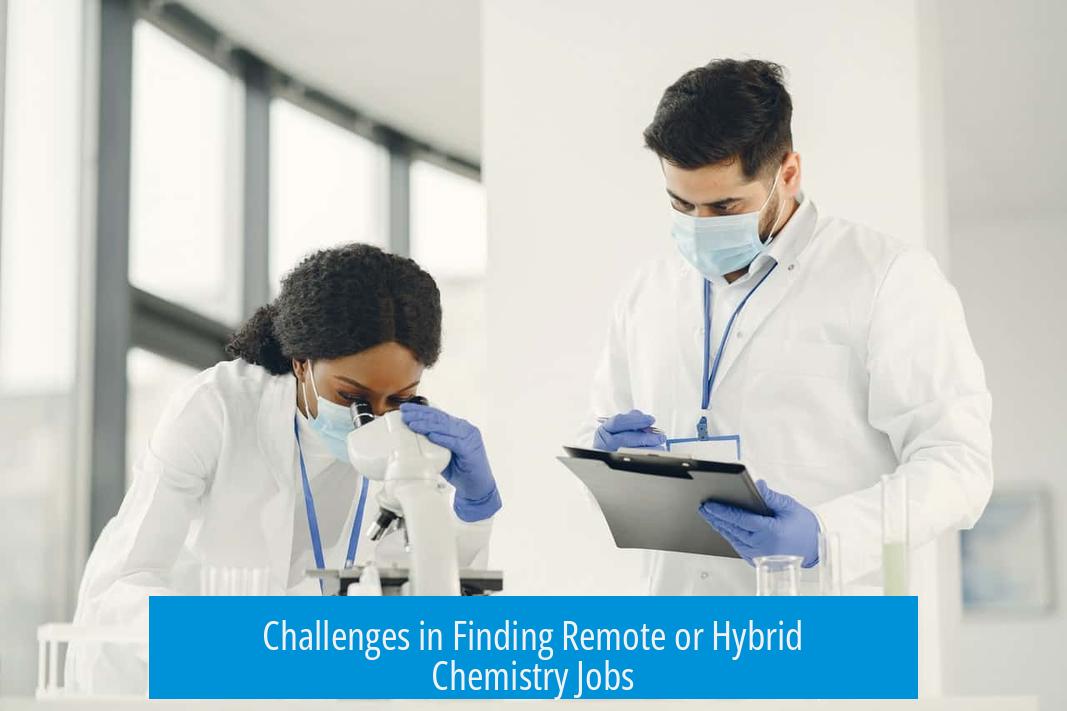 Challenges in Finding Remote or Hybrid Chemistry Jobs