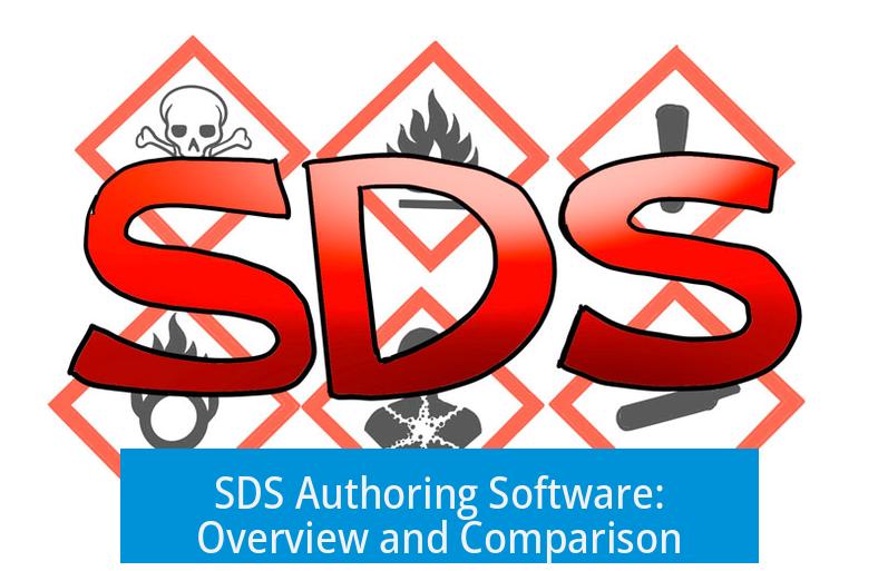 SDS Authoring Software: Overview and Comparison