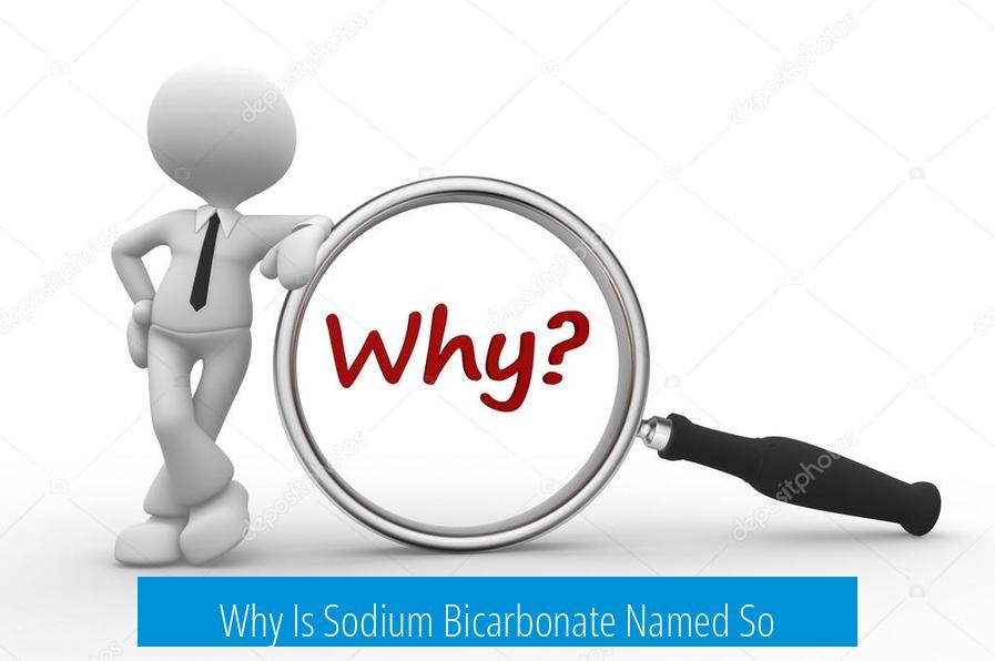 Why Is Sodium Bicarbonate Named So?