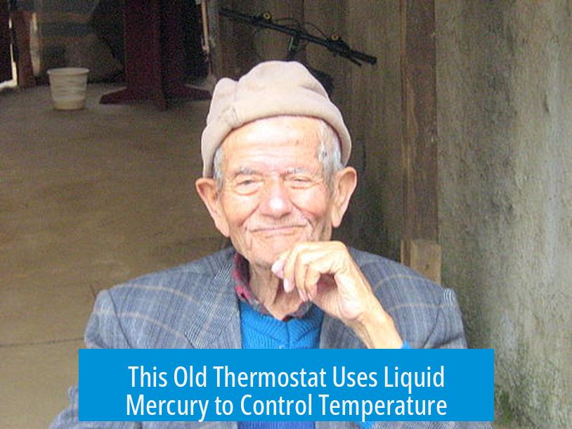 This Old Thermostat Uses Liquid Mercury to Control Temperature
