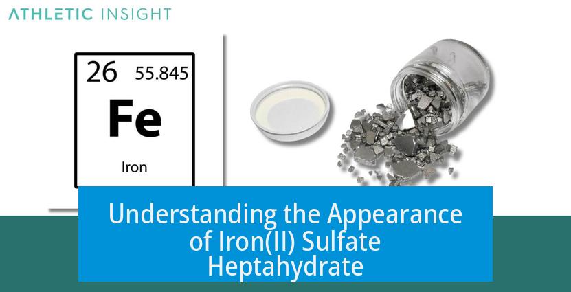 Understanding the Appearance of Iron(II) Sulfate Heptahydrate