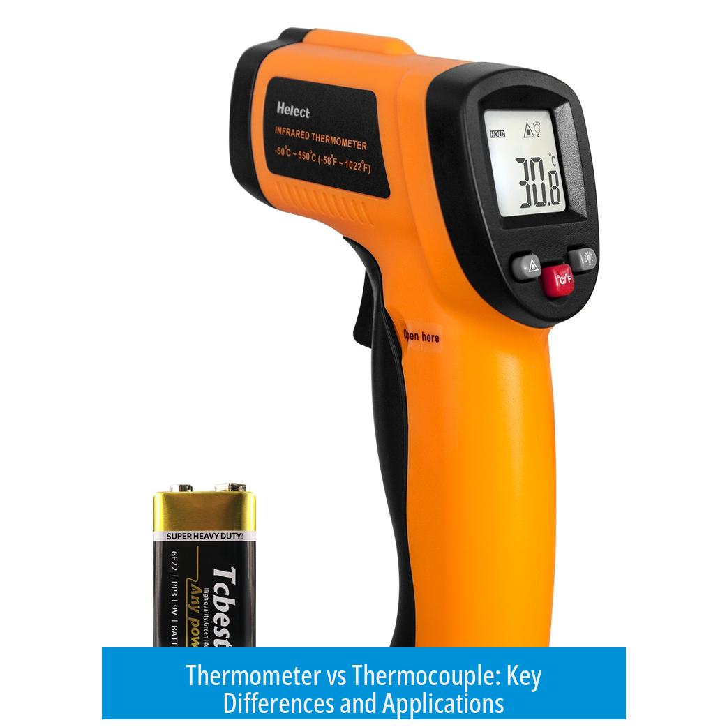 Thermometer vs Thermocouple: Key Differences and Applications