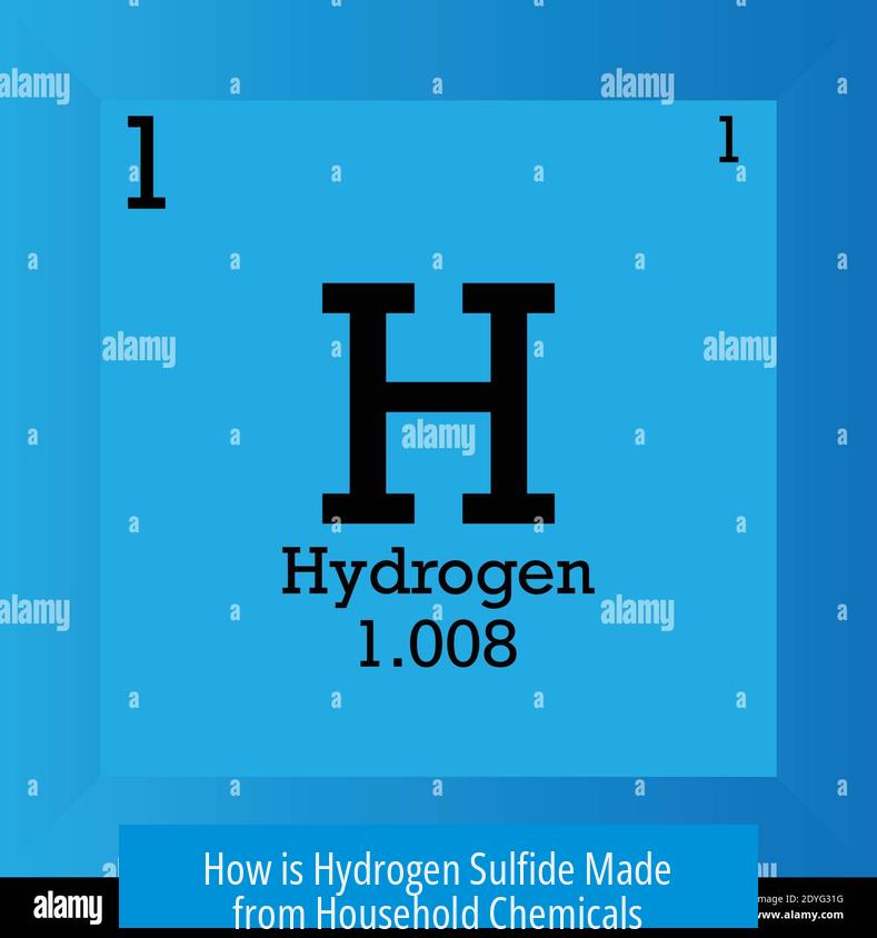 How is Hydrogen Sulfide Made from Household Chemicals?