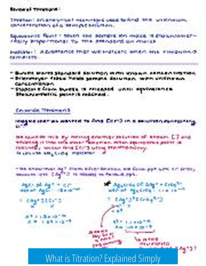 What is Titration? Explained Simply