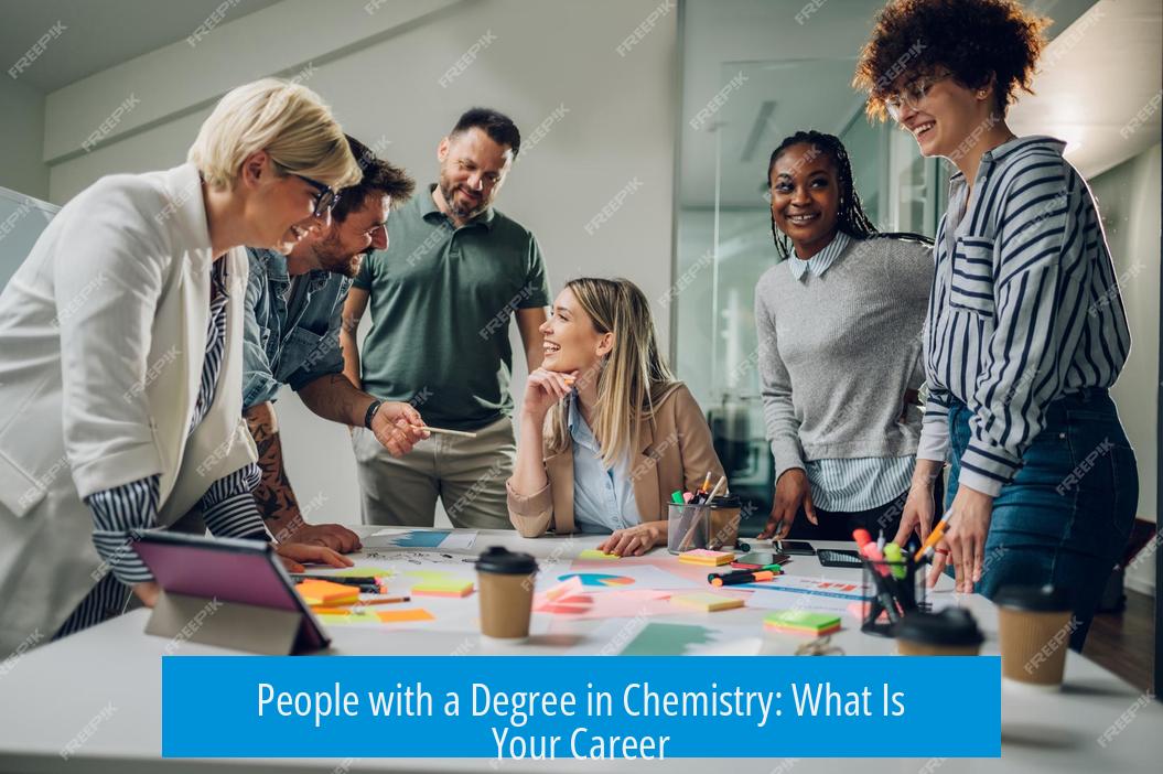 People with a Degree in Chemistry: What Is Your Career?