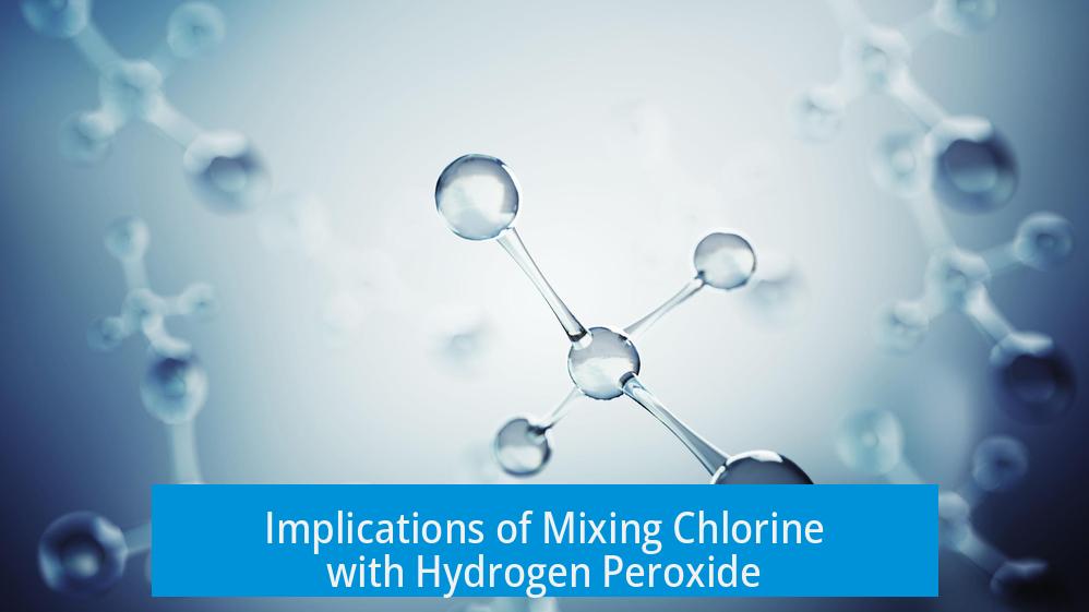 Implications of Mixing Chlorine with Hydrogen Peroxide